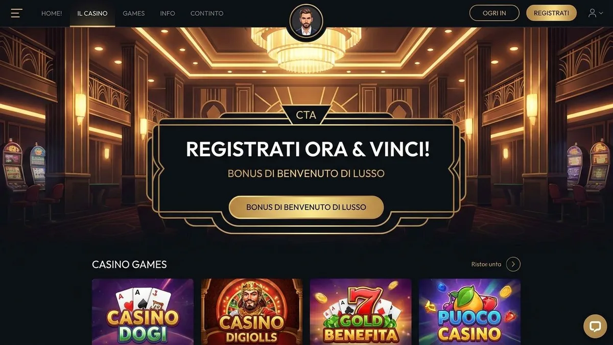 Registrazione con bonus